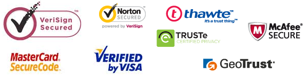 Display common trust logos